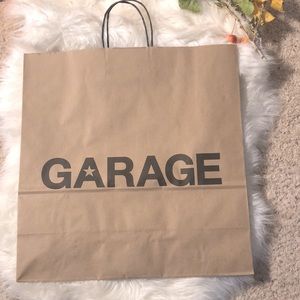 GARAGE Paper Shopping Bag